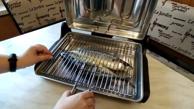 Простой рецепт приготовления скумбрии на гриле Akel