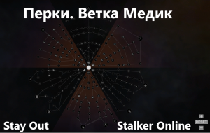 Stay Out / Stalker Online .Перки .Ветка Медик