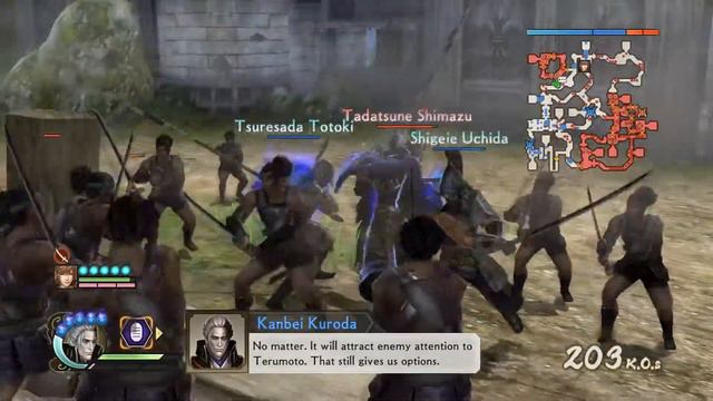 Samurai Warriors 4-II PC Kobayakawa Takakage Walkthrough Part 4 (Wisdom and Grace) смотреть онлайн