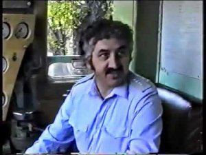 Советский документальный фильм о профессии "Машинист локомотива".