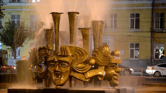 Фонтаны центральной части Рязани смотреть онлайн