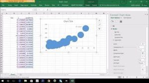 How to build a scatter diagram in MS Excel