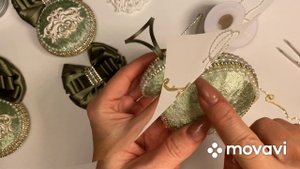 МК Медальоны на елку ???. Этот цвет очаровал всех ??? .Hand made Christmas balls