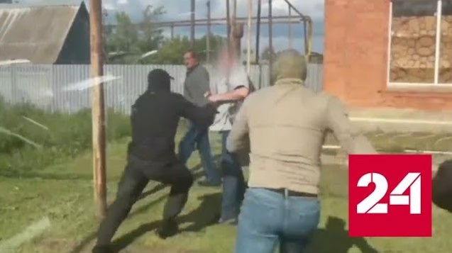 Задержание украинского агента в Самарской области сняли на видео - Россия 24 