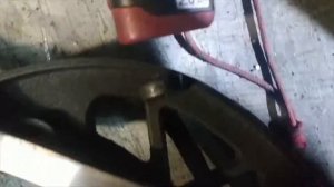 Швейная машинка по коже -"Версаль" Неудача.  Первый опыт. Осваиваю сварку по чугуну