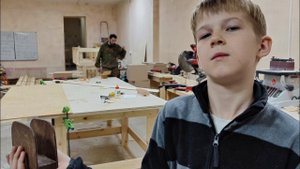 Солфетница своим руками! Дети в столярке!