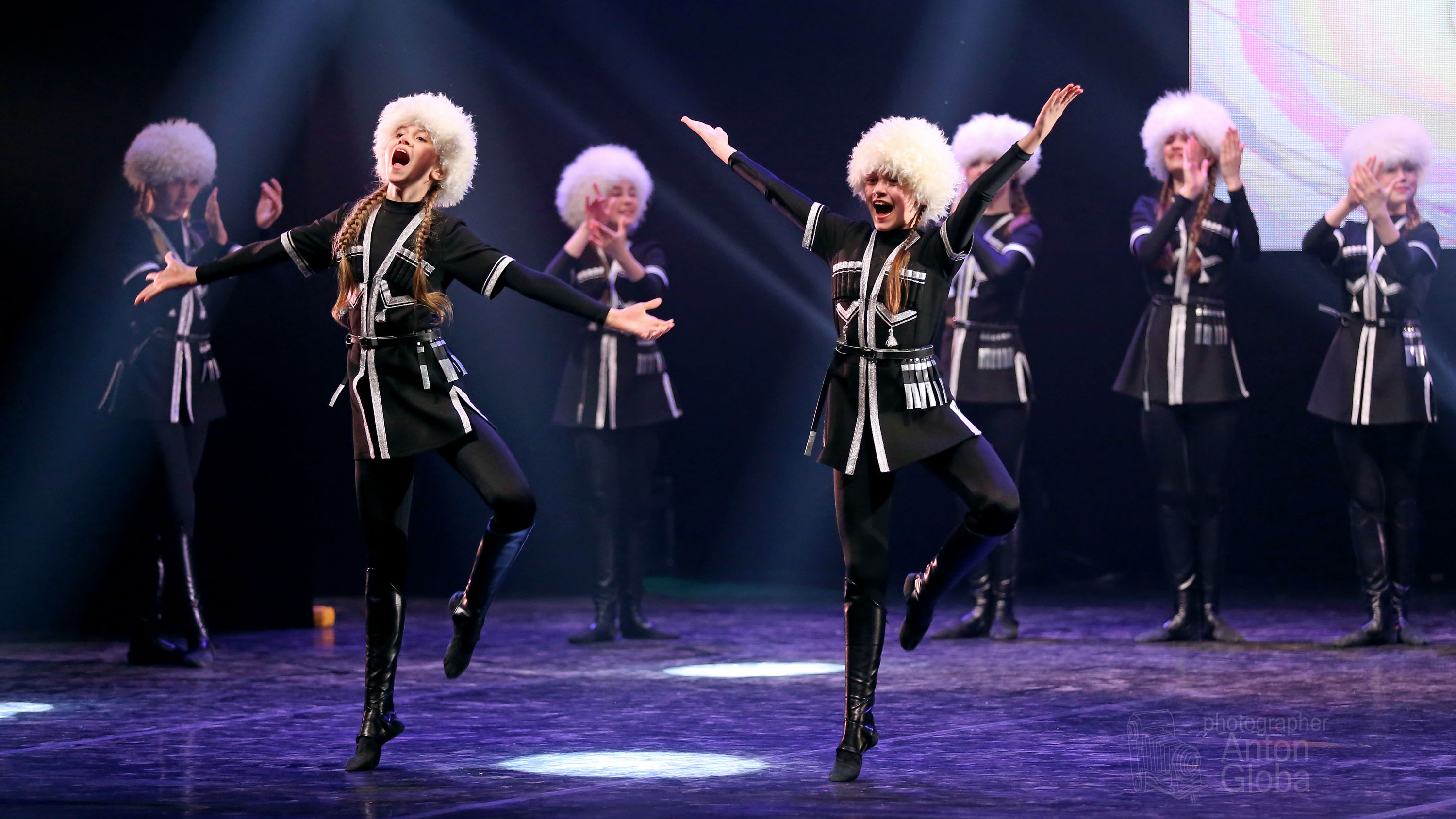 Дети гор, Детская школа хореографии. Children of the mountains, Children's school of choreography.