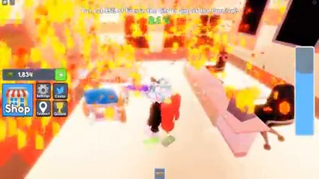 САМЫЙ БЫСТРЫЙ ПОЖАРНЫЙ 9999 УРОВНЯ В РОБЛОКСЕ! ROBLOX Firefighter Simulator смотреть онлайн