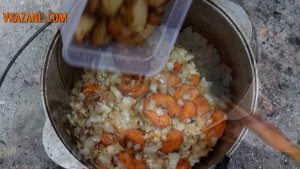Шулемка суп охотничий в казане | Shulemka soup VKAZANE