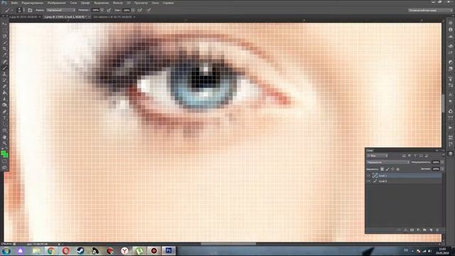 Как изменить цвет глаз в Фотошопе?||урокт фотошопа #5||