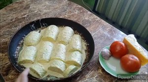 Кабачки запеченные в духовке с сыром и помидорами! Полезно и вкусно!