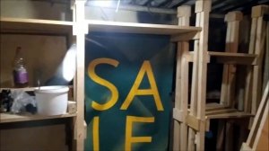 ЕЩЕ ОДИН ГАРАЖ. обустройство. ХАЛЯВНЫЕ СТЕлЛАЖИ.