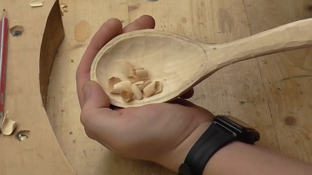 как сделать резные ложки из дерева