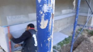 Утепление цоколя ЭППС Технониколь, подготовка цоколя под плиточную облицовку СФТК Мокрый Фасад