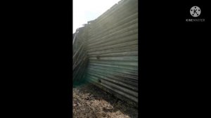 Разбор старого гаража.