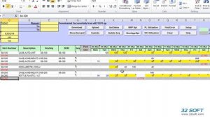 Production Planner RS Excel Tool for QAD - 32 Soft