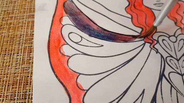 Раскраска блёстками Подиум. Распаковка. Обзор. ФиксПрайс смотреть онлайн