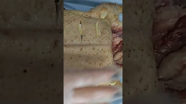 утка жареная с картошкой#жизнь#еда#маленькийблогер#семья#