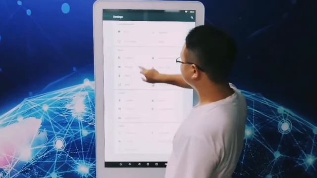 43"- 65" touch Screen kiosk standing смотреть онлайн