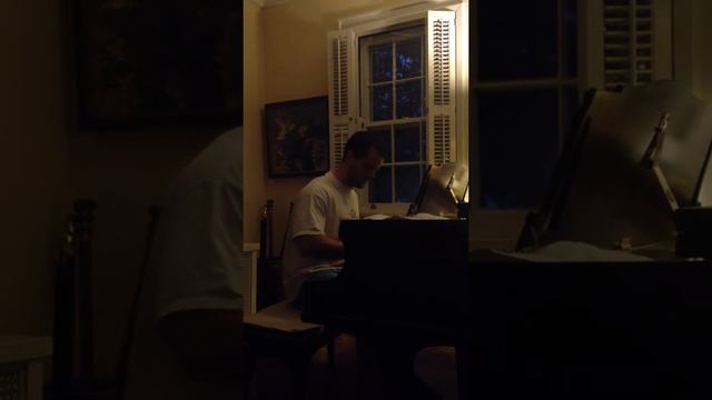 Chris Walker playing Bright Eyes' Perfect Sonnet on Piano смотреть онлайн