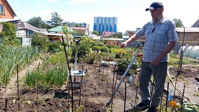 Оригинальная лопата с упором! Культиватор ручной! Мои идеи! смотреть онлайн