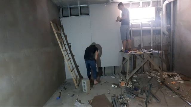 GIPSAKARTON BILAN DEVORNI O'RASH ||ОБШИВКА СТЕНО ГИПСАКАРТОНОМ смотреть онлайн