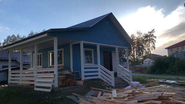 Завершенный проект каркасного дома в Солнечном смотреть онлайн