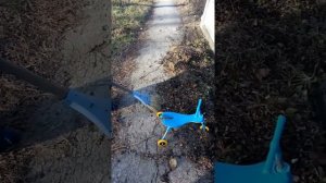 Как быстро убрать листья#помошник#