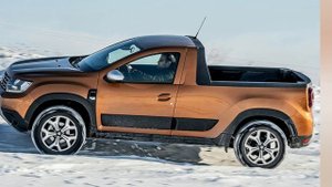 Кроссовер Dacia Duster превратили в полноприводный пикап