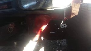 Установка лебёдки на Ниссан Террано 1, часть 2,финиш.