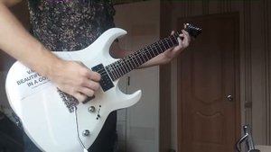 КИНО - Перемен ( гитарный кавер, партия Каспаряна ).