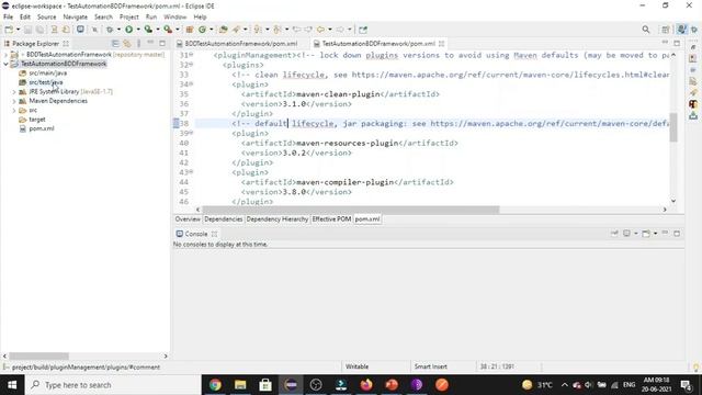 Develop BDD Automation Framework from Scratch | Selenium Java | How to Run test using Maven #pom.xm