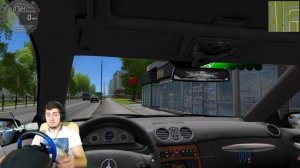 ПОЕХАЛ МАМЕ ЗА ЦВЕТАМИ - RP в CITY CAR DRIVING + РУЛЬ