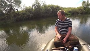 По пиву на рыбалке , сплав по речке Проня, Рязанская область.