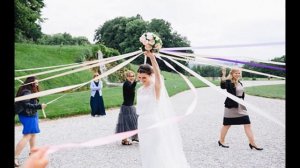 Как красиво и оригинально бросить букет невесты/wedding fine 2016