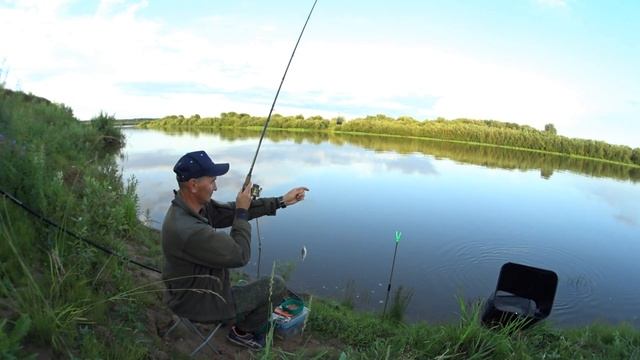 Рыбалка на фидер. Река Чепца. 1 кг прикормки. смотреть онлайн