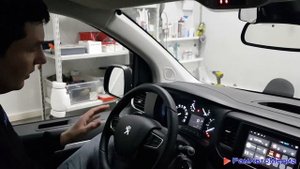 Peugeot Traveller 2018 Замена магнитолы и установка камер