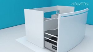 Как самостоятельно отрегулировать подвесную тумбу Aquaton