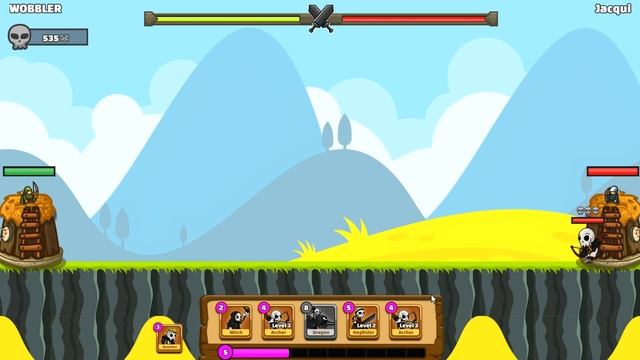 ЭВОЛЮЦИЯ АРМИИ СКЕЛЕТОВ! МАКСИМАЛЬНЫЙ УРОВЕНЬ! - Clash of Skulls смотреть онлайн