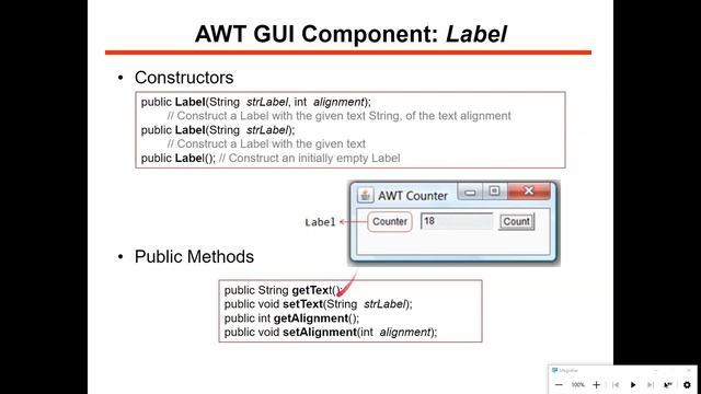 OOP: Java GUI Part 1 (FlowLayout) смотреть онлайн