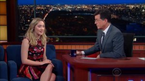 Saoirse Ronan Tries To Teach Stephen An Irish Accent