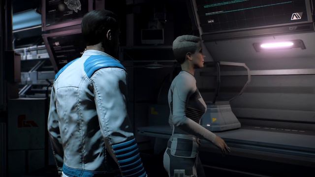 Mass Effect Andromeda - Flirting with Cora смотреть онлайн