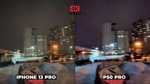 Huawei P50 PRO vs Iphone 13 PRO. Очередное разочарование.