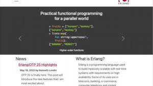 What is CSE 121E, the Erlang language course?