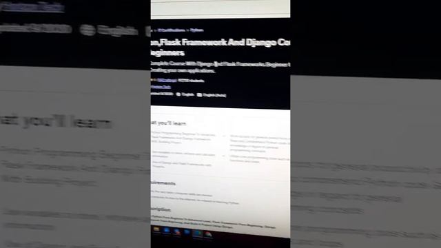 Python,Flask Framework And Django Course For Beginners - Udemy Free Course