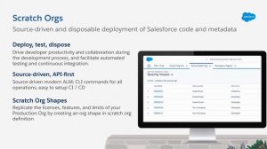 Salesforce Source Tracking can keep metadata changes in sync between local project workspace and Or