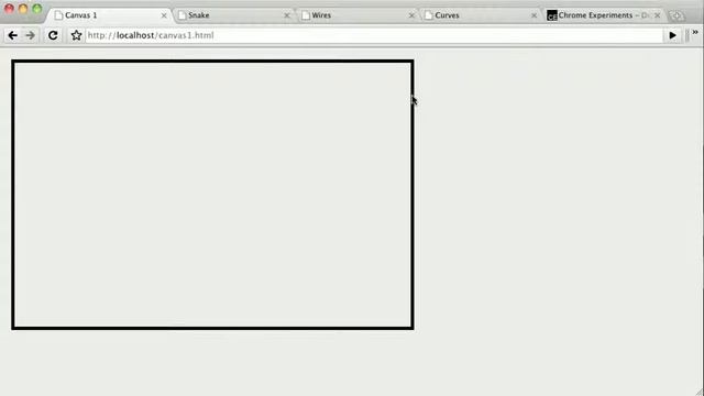 HTML5 Training Course:  Canvas - Getting Started and Rectangles