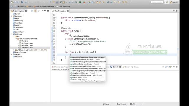 Java Cơ Bản 71 Vòng đời của Thread trong Java смотреть онлайн