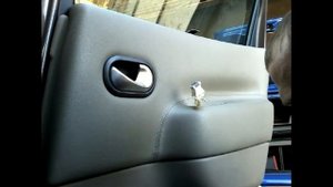 Как снять обшивку карту задней двери RENAULT SCENIC(2005)demontaz boczka drzwi tyl/door panel remov