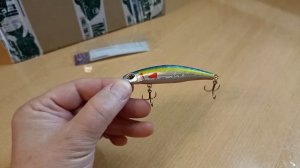 Распаковка посылки с воблером Kosadaka Tide Minnow XS 75F по заказу Fmagazin